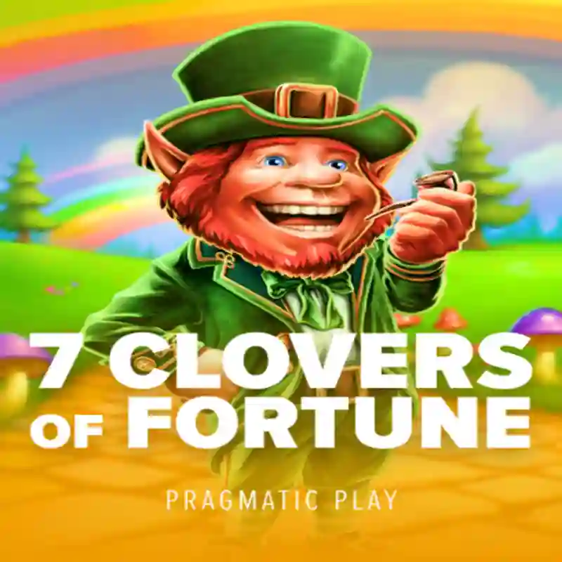 Logo del juego 7 Clovers of Fortune en mostbet